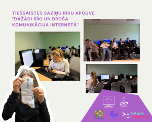 TIEŠSAISTES SAZIŅU RĪKU APGUVE dažādi rīki un droša komunikācija internetā (1)