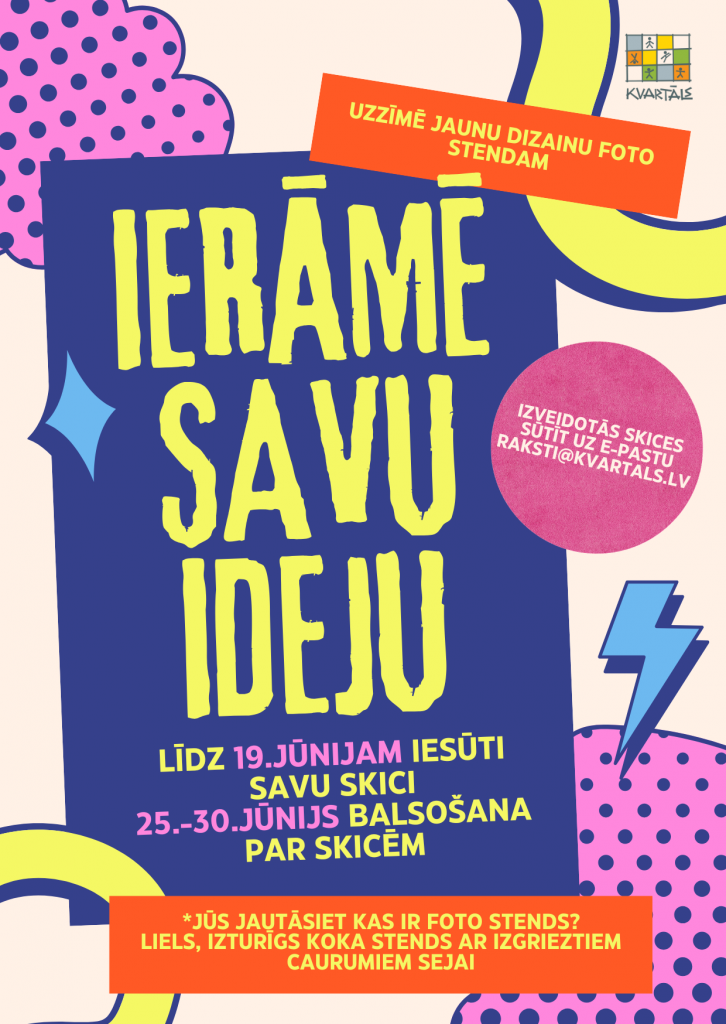 Ierāmē savu ideju