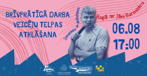 Brīvprātīgā darba veicēju telpas atklāšana @ MJIC ''Kvartāls''