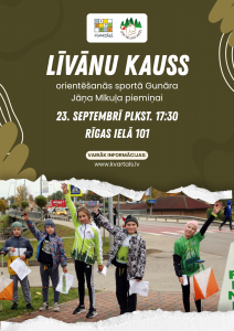 “Līvānu kauss” orientēšanās sportā Gunāra Jāņa Mīkuļa piemiņai